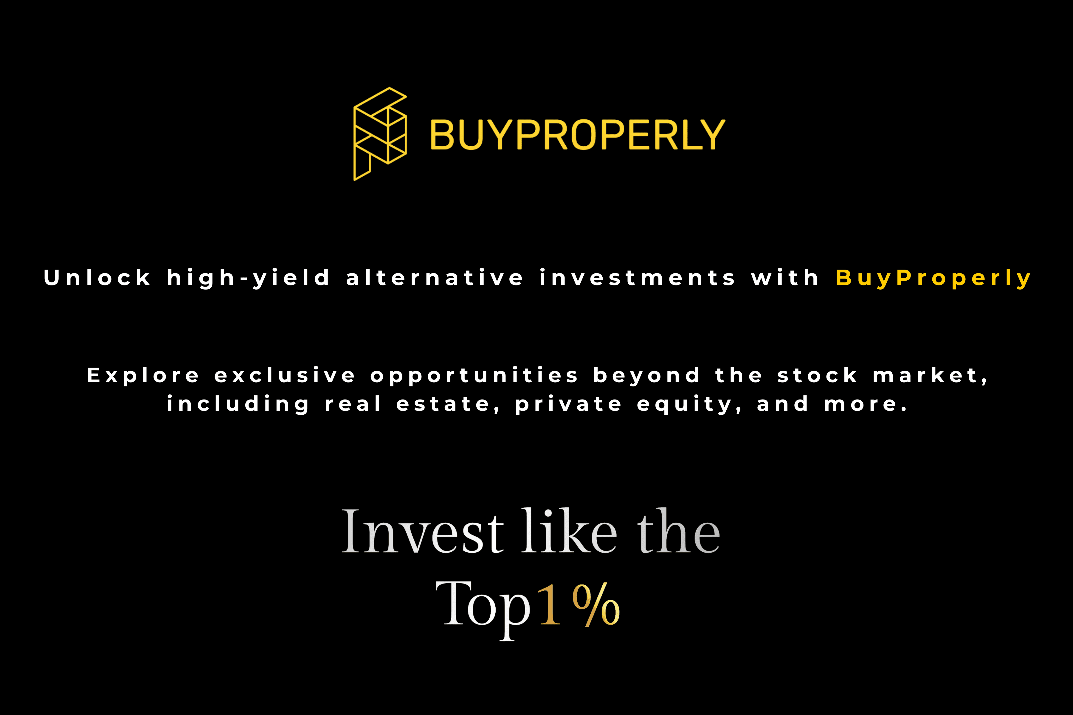 Investing in Private Markets with BuyProperly