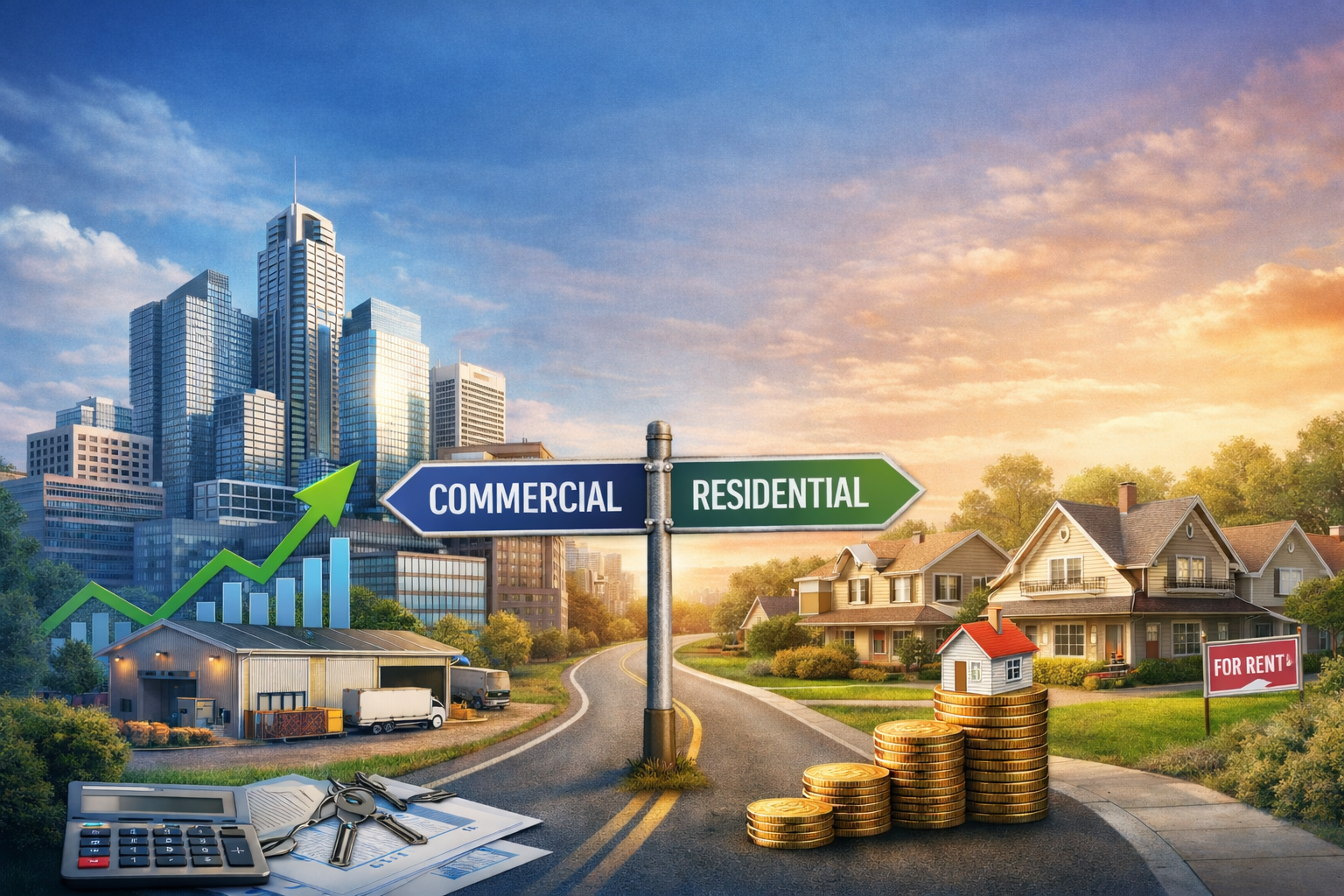 Opportunities in Real Estate Investment for 2026: Commercial vs. Residential