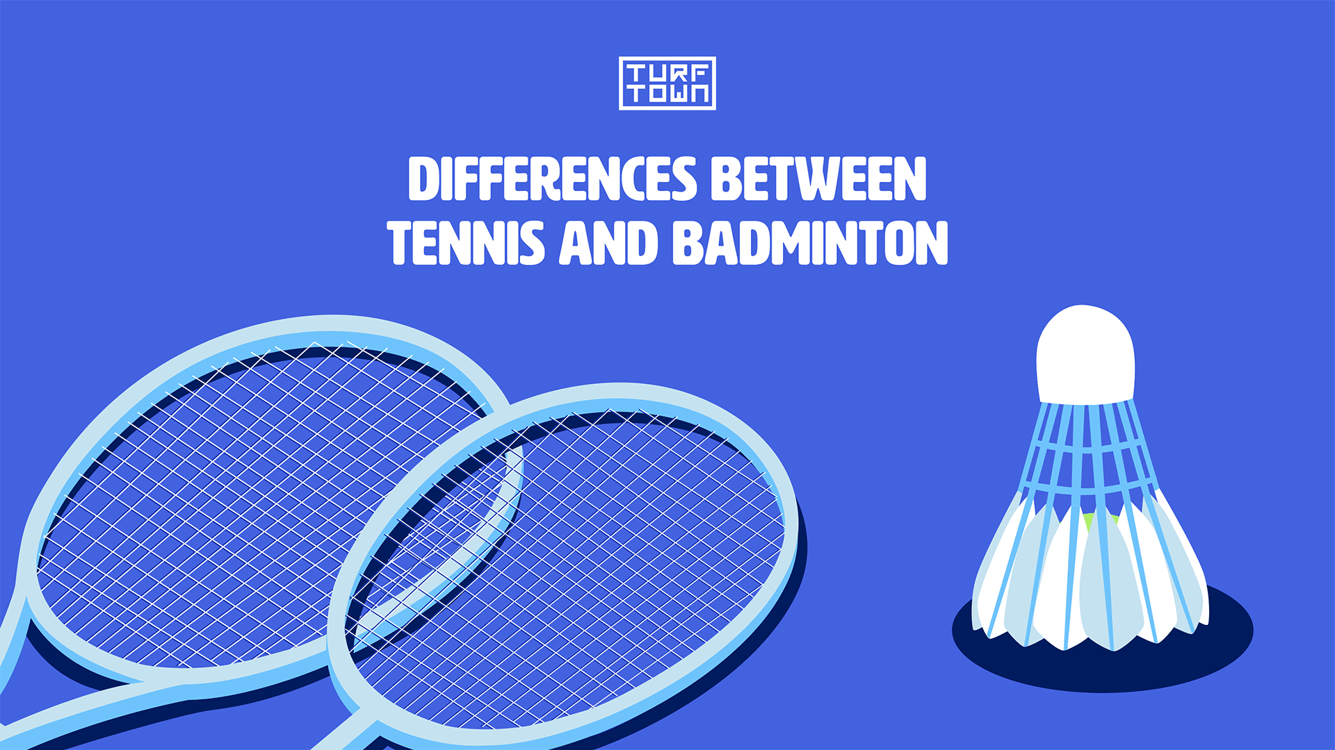 11 Key Differences Between Tennis and Badminton  | Turf Town