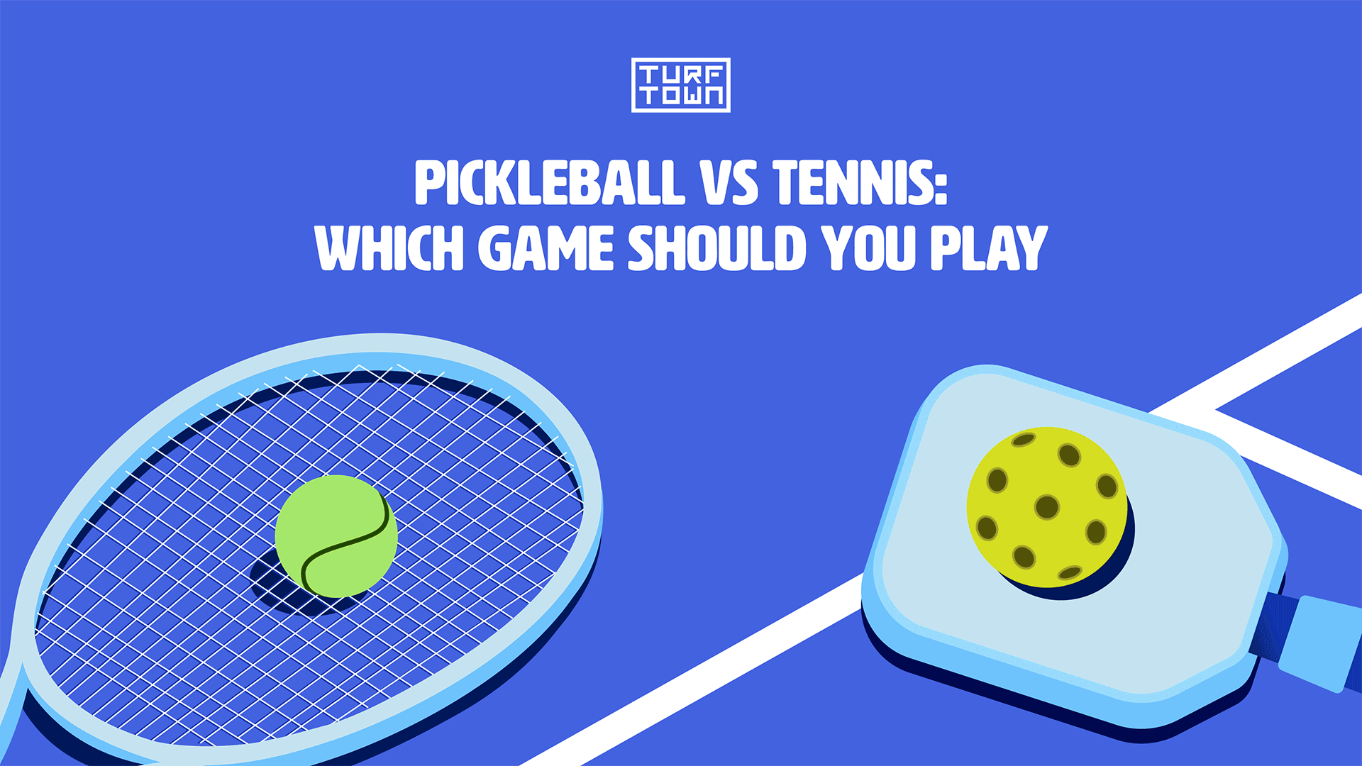 Pickleball vs Tennis: Which Game Should You Play | Turf Town