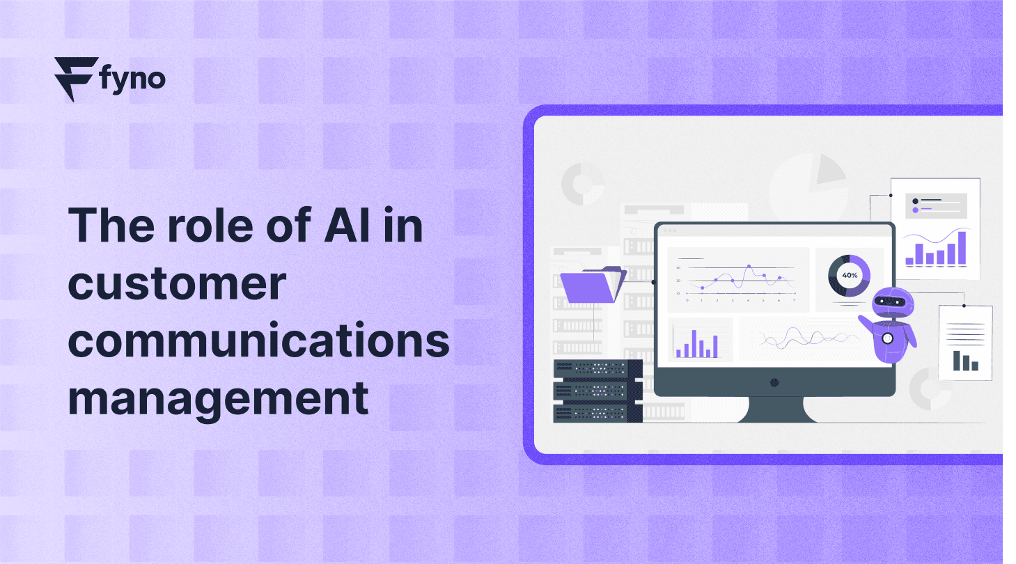 The role of AI in customer communications management