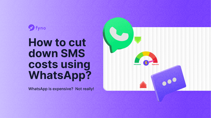 How to save big on SMS costs with WhatsApp in India? [2026 pricing]