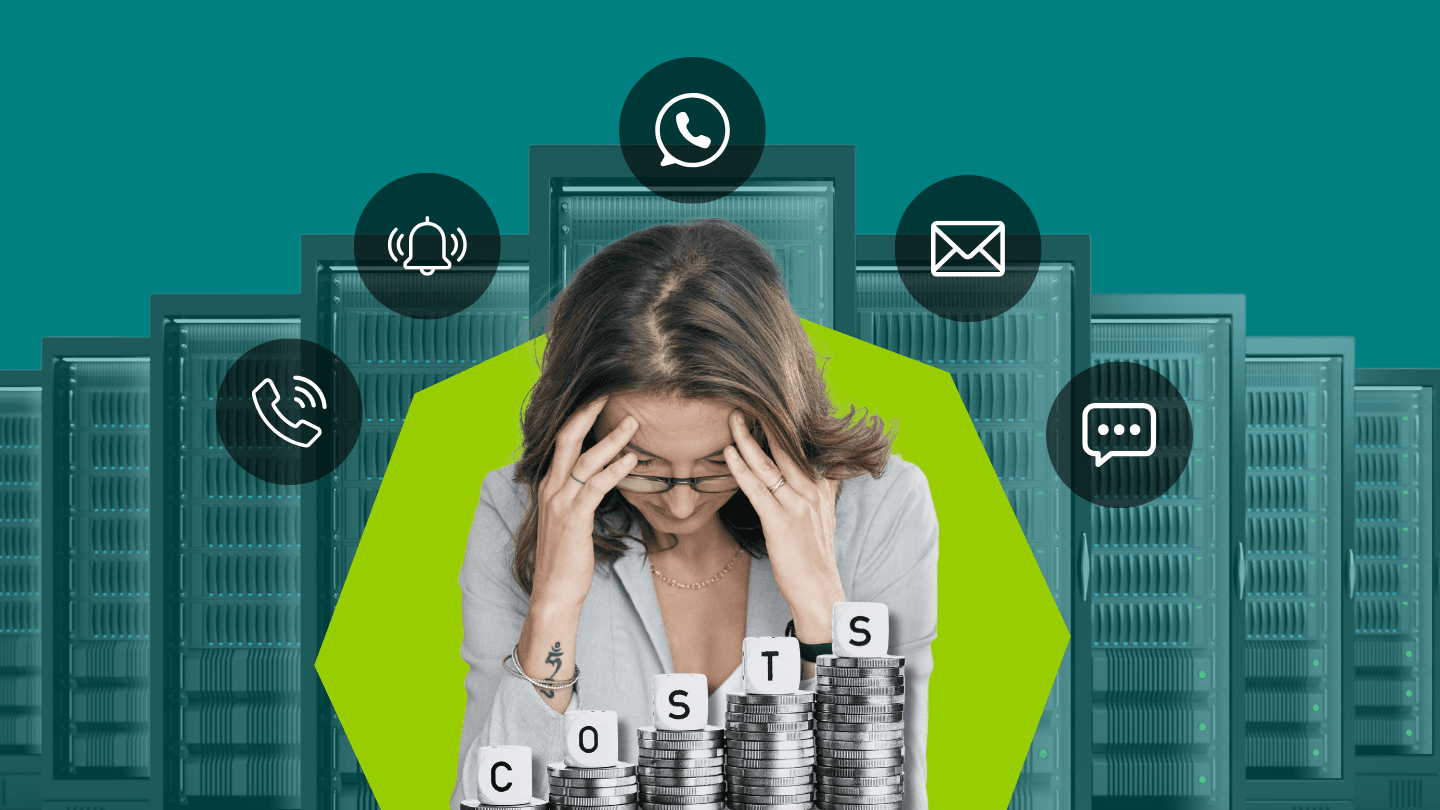 How building a notification system in-house can be expensive?