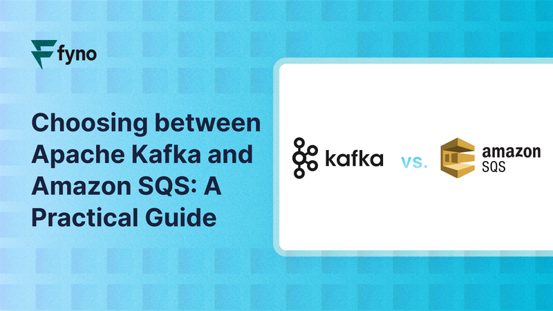 Choosing between Apache Kafka and Amazon SQS: A developers' guide
