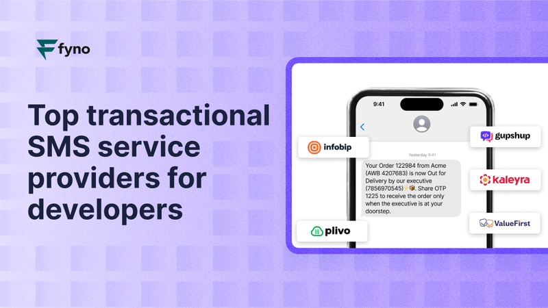 Top transactional SMS service providers for developers in 2024