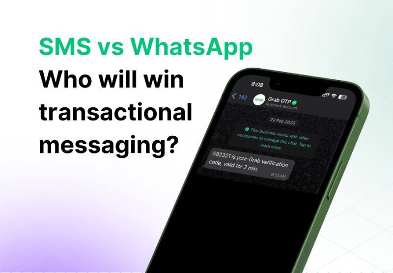 SMS vs WhatsApp for transactional alerts
