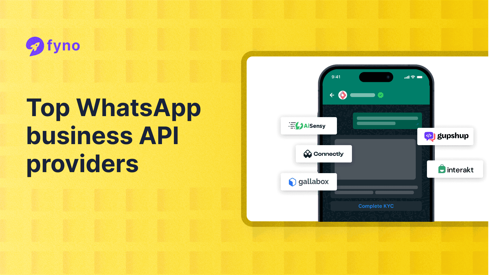Top WhatsApp Business API providers 