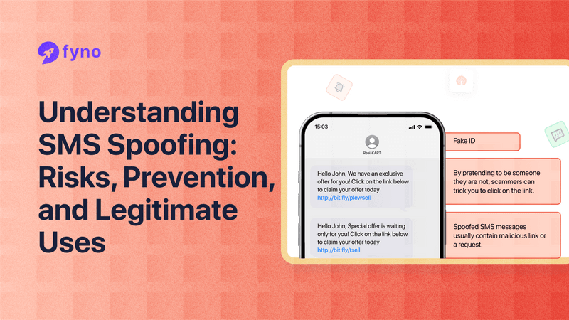 Understanding SMS spoofing: Risks, prevention, and legitimate uses