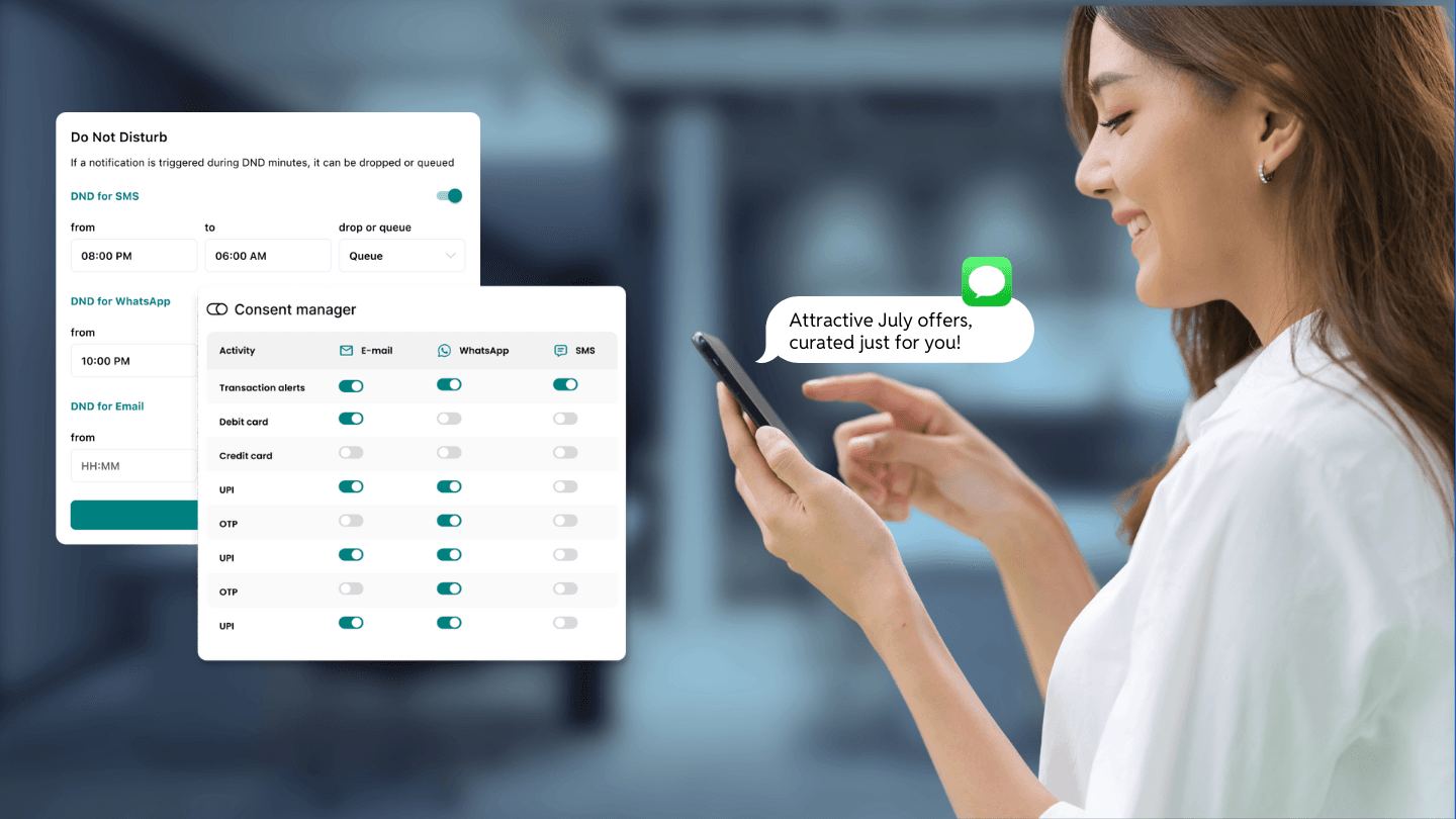 What is user profile and user preference in customer communication? 