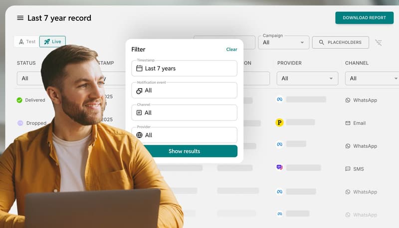 Insurance 7 year audit logs