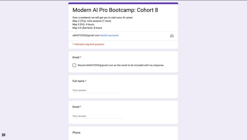 What’s the best free Google Forms alternative?