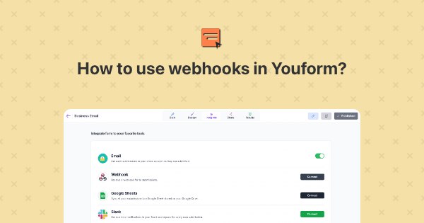 How to use webhooks in Youform?
