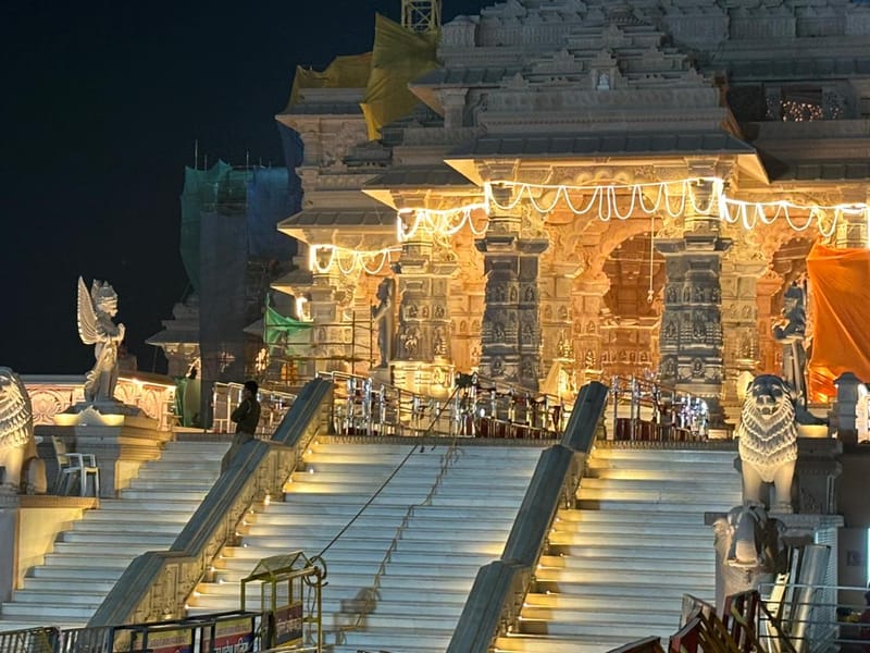 Ayodhya - Shree Ram Lalla Temple from Happy60plus elders lens