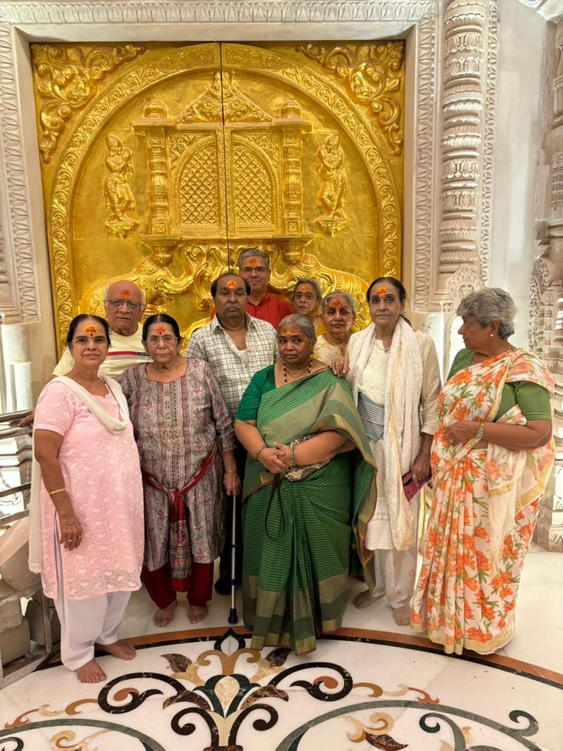 Ayodhya Happy60plus seniors trip