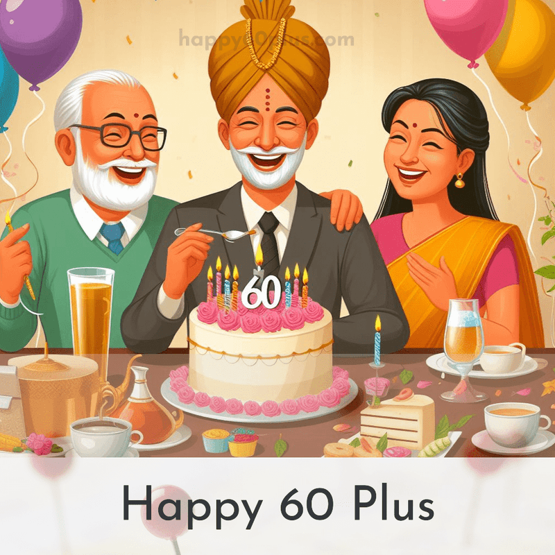 Happy 60th Birthday Wishes, Quotes, Sayings and Messages