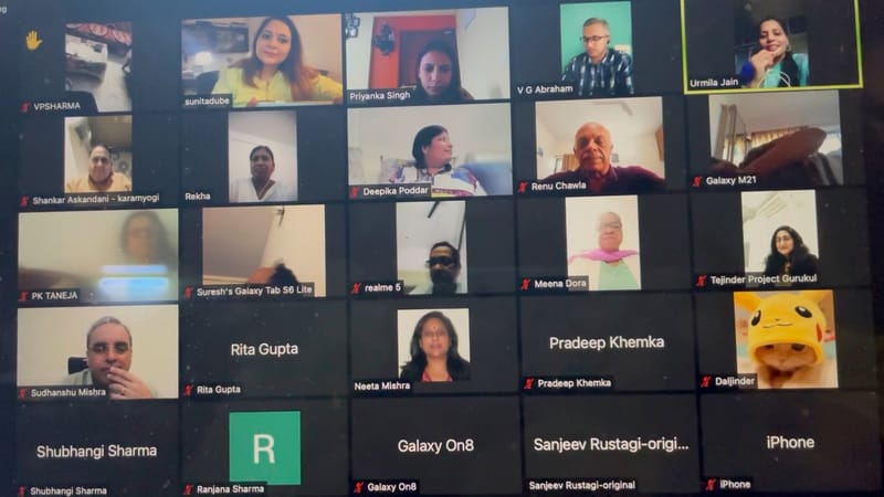 Happy60plus Online Sessions for seniors