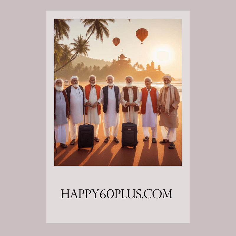 Senior men Travelers