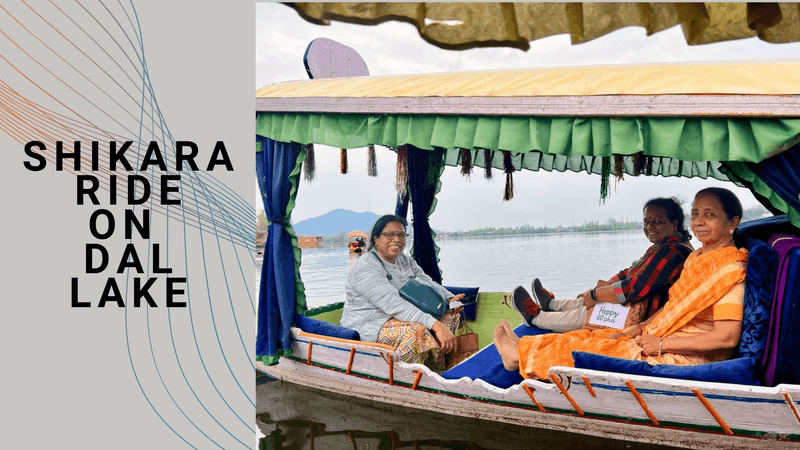 Shikara Ride on Dal Lake- Happy60plus