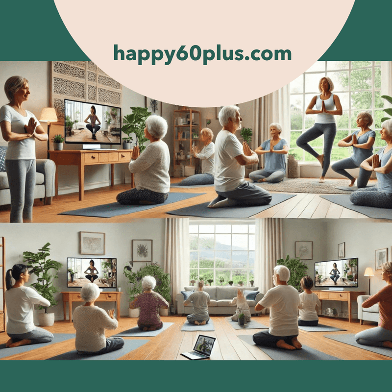 Virtual Yoga Classes- Happy60plus