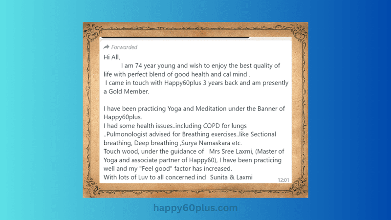 Yoga Review - Happy60plus
