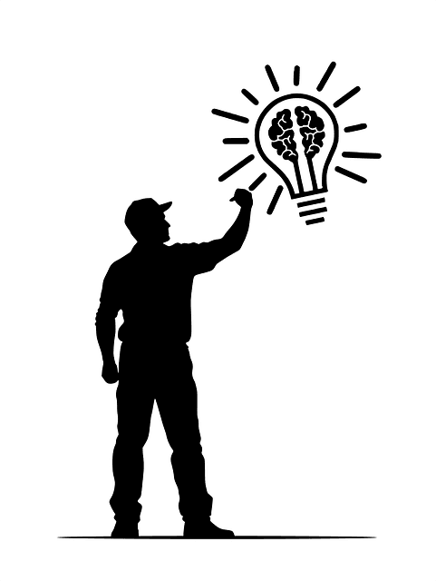 kid brainstorming his brain