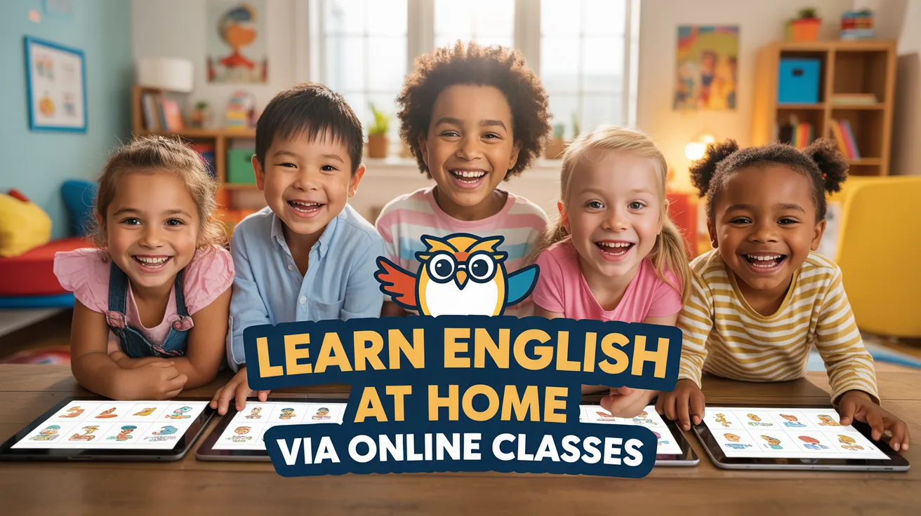 How to Help Your Child Learn English at Home via Online Classes: Practical Tips and Fun Activities