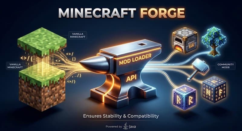 Minecraft Forge Mods: How to Install Forge Mod Loader & Best Mods
