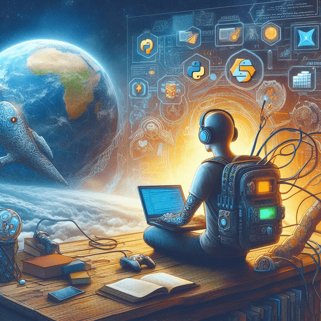 playing games in their imaginary world