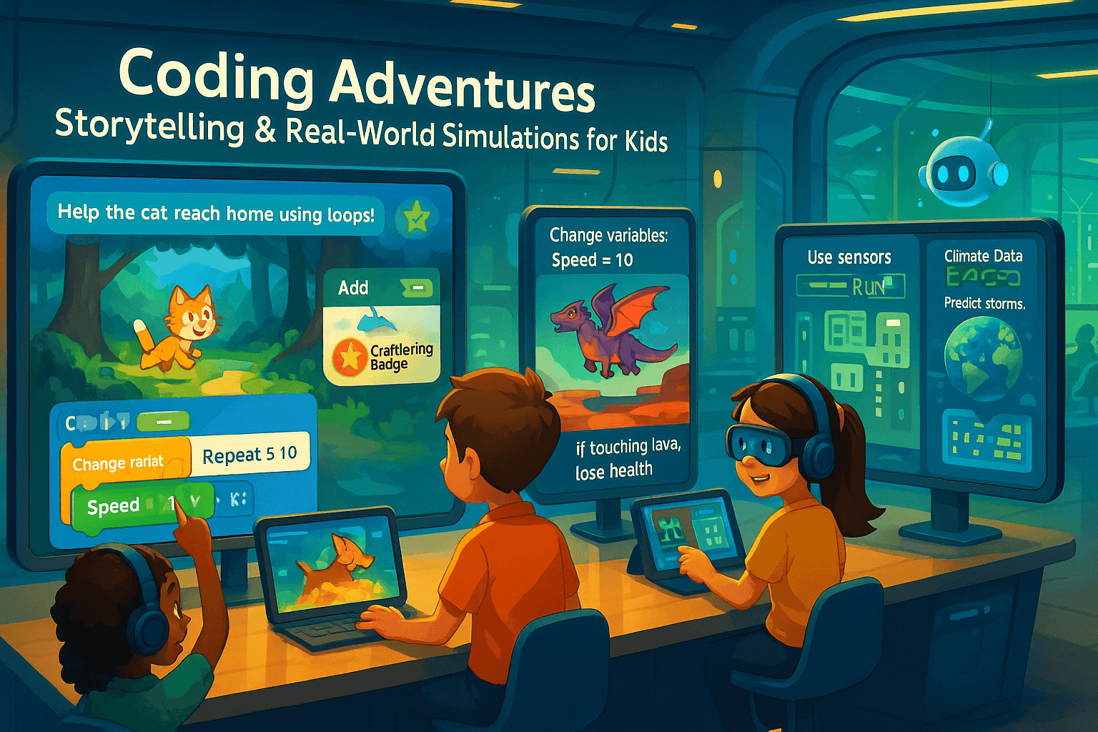 kids gained access to real world ai accessible  tools and building projects