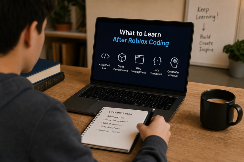 What to learn after Roblox Coding
