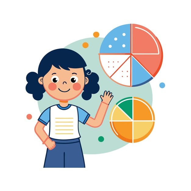 Childrens Learning and Entertaining Cartoon Character Vector Illustration for Education and Media