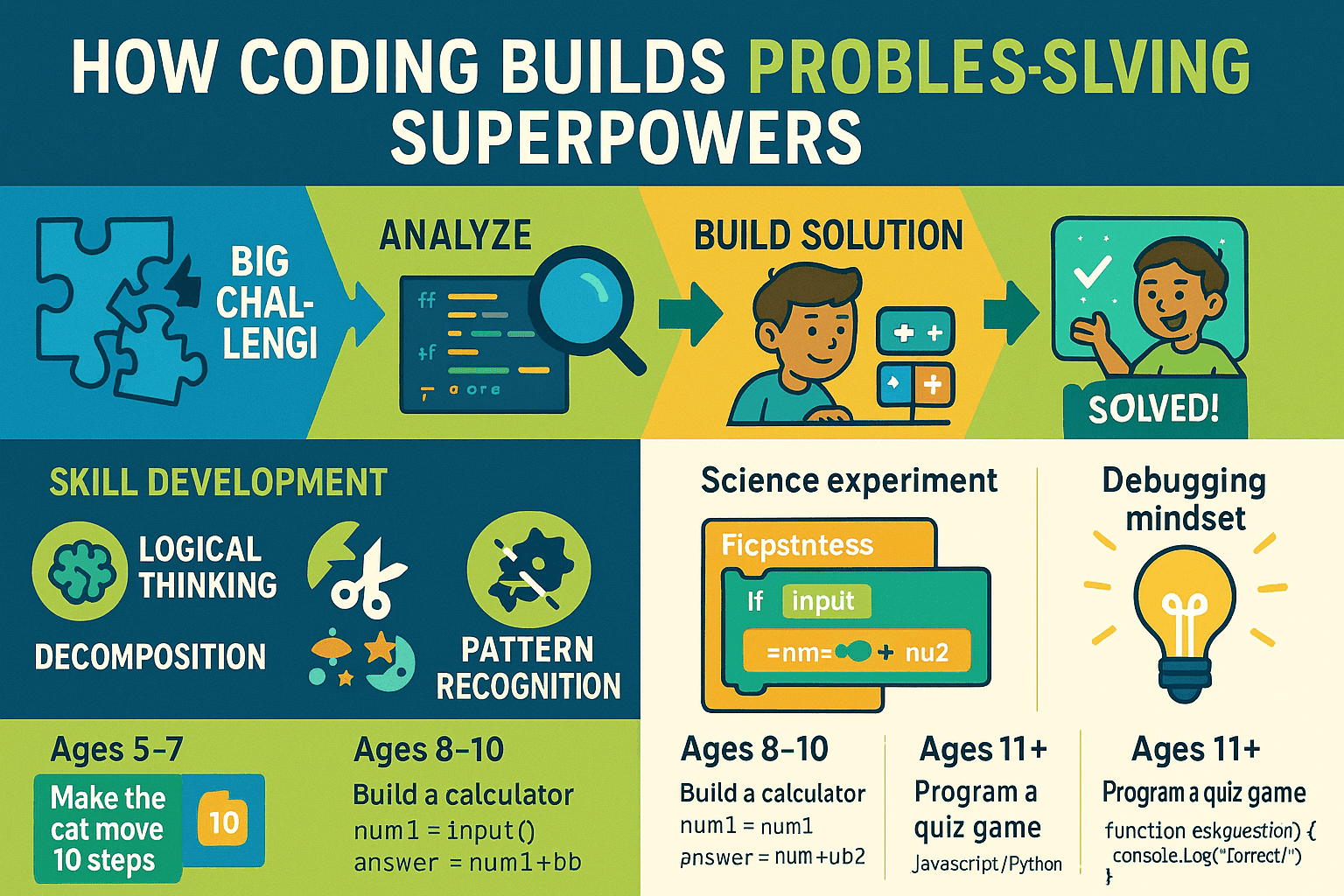 How coding builds problem solving super powers