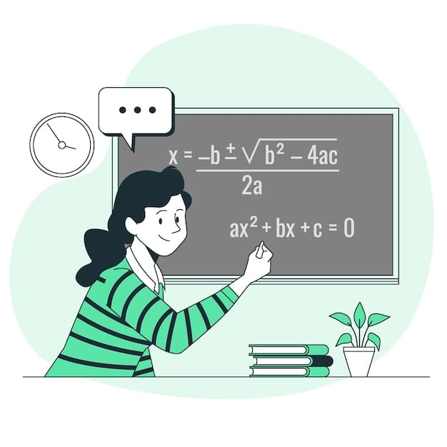 Free Vector formula concept illustration