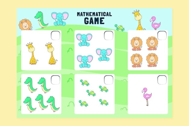 Hand drawn tracing worksheet template