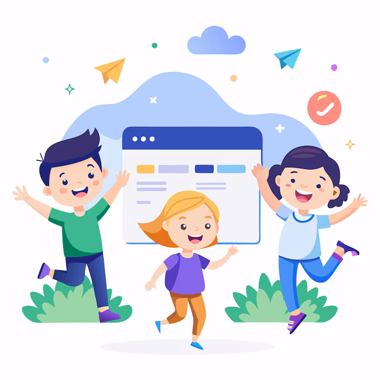 online classes for first website on age and experience level to improve digital literacy and complete projects