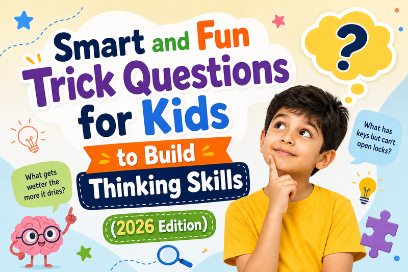 Smart and Fun IQ Questions for Kids to Improve Thinking Skills