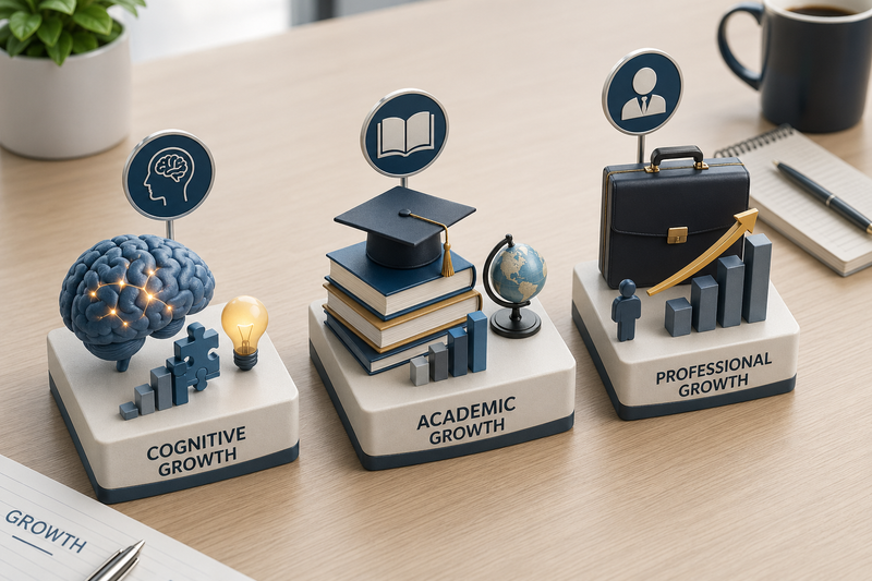 Infographic summarizing ten benefits of coding for kids, including problem-solving, logical thinking, creativity, resilience, confidence, and career readiness