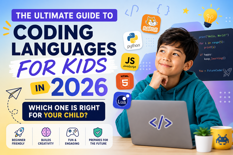 Best Coding Languages for Kids in 2026: Which One Is Right for Your Child?