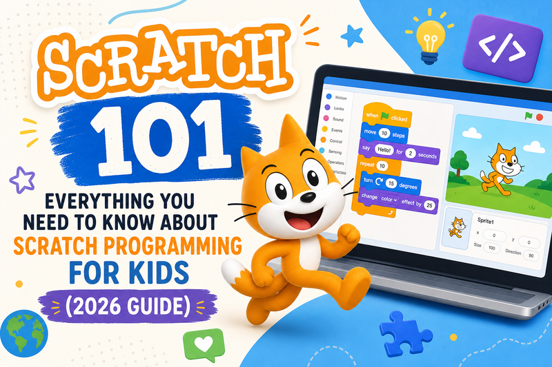 Scratch 101: Everything You Need to Know About Scratch Programming Languages for Kids