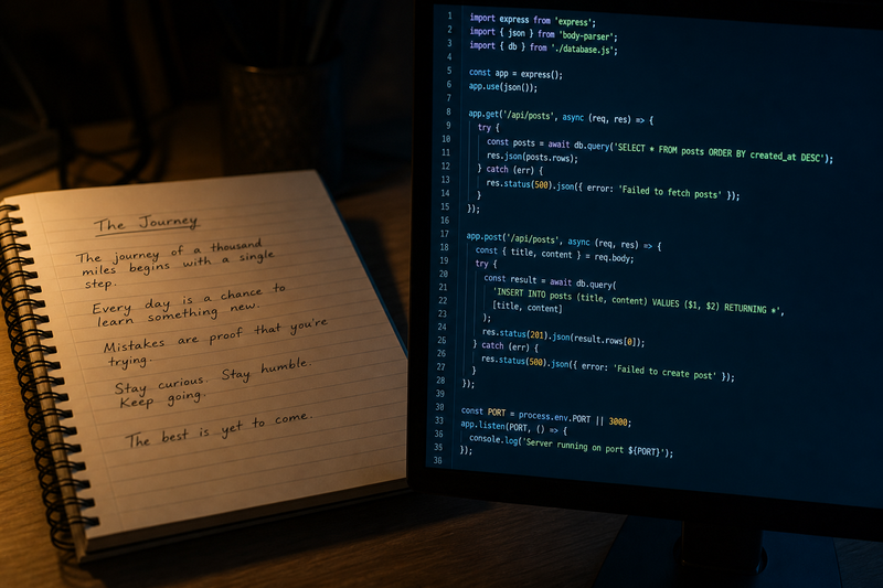 Side-by-side comparison of English grammar and Python syntax showing word order, punctuation, and structure rules