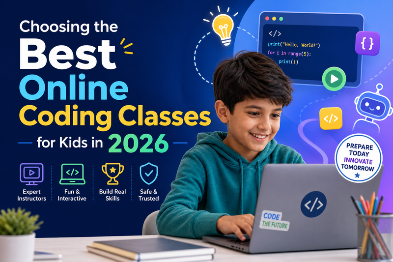 Choosing the Best Online Coding Classes for Kids in 2026
