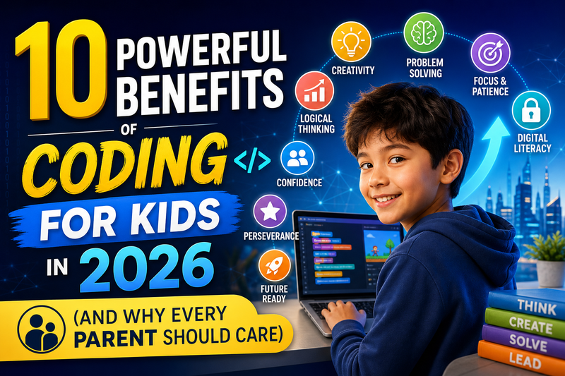 Coding Benefits for Kids: 10 Reasons Every Child Should Learn to Code