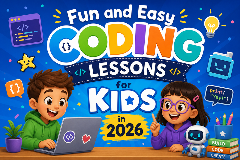 Fun and Easy Coding Lessons for Kids in 2026