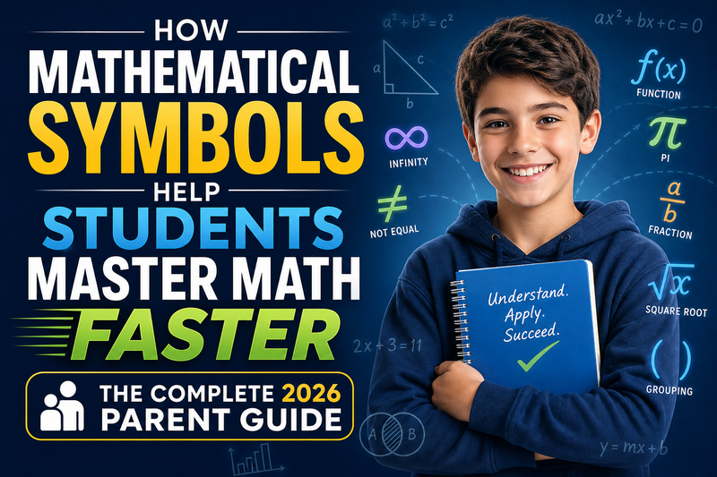 How Mathematical Symbols Help Students Master Math Faster