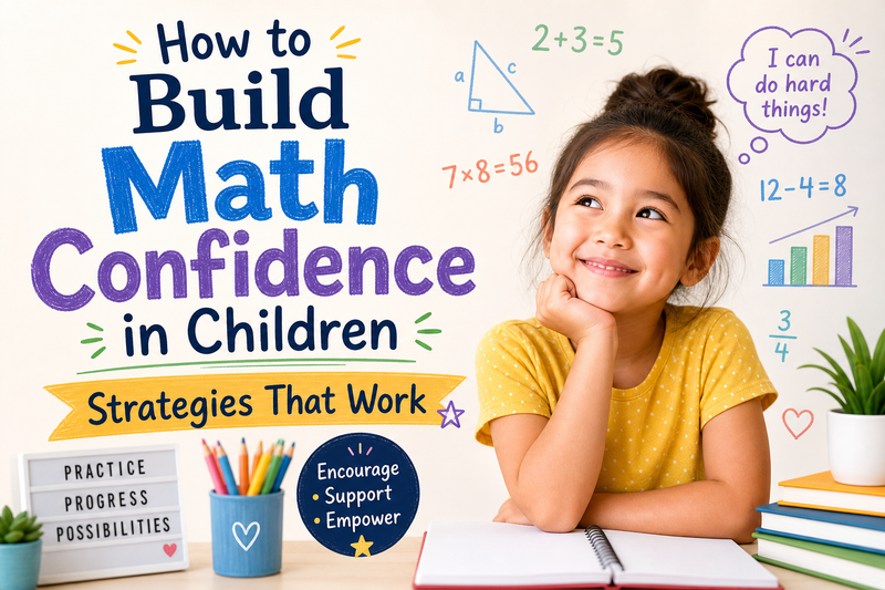 How to Build Math Confidence in Children: Strategies That Work