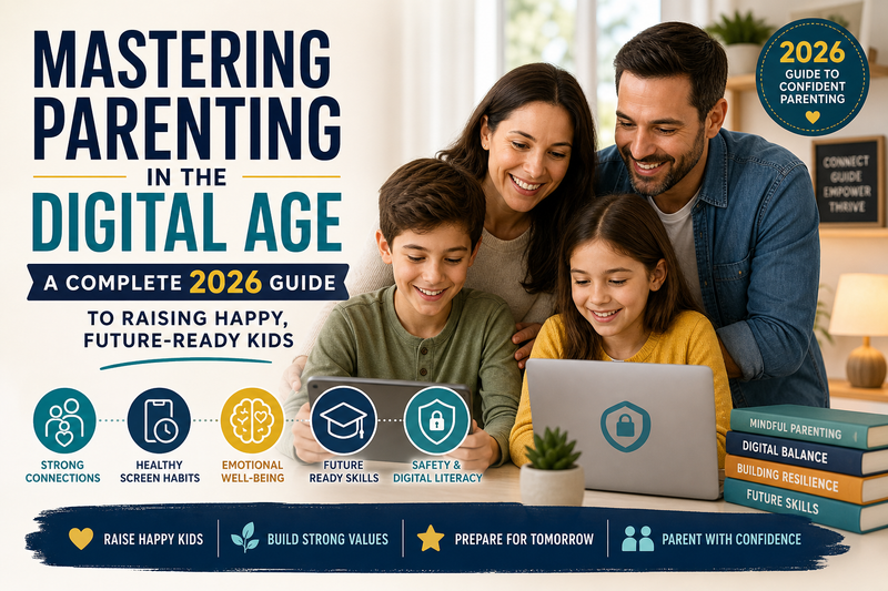Mastering Parenting in the Digital Age: A Complete 2026 Guide to Raising Happy, Future-Ready Kids