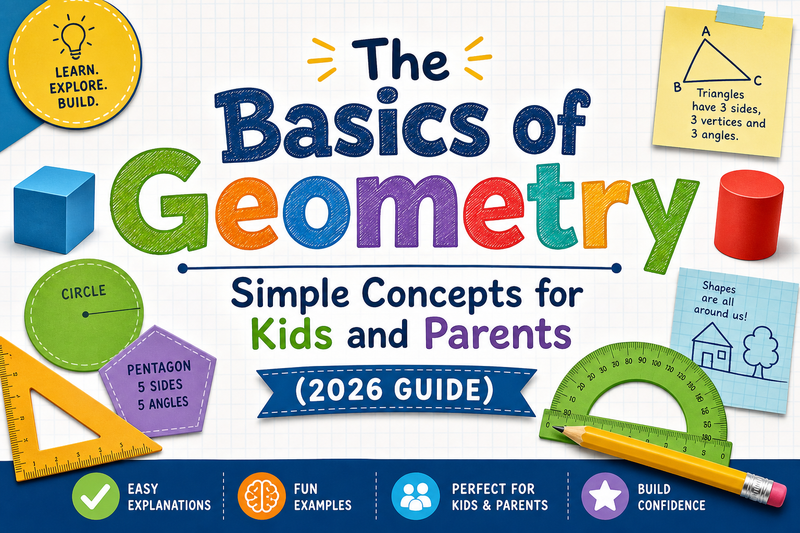 The Basics of Geometry: Simple Concepts for Kids and Parents (2026 Guide)