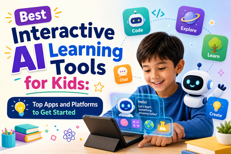 Best Interactive AI Learning Tools for Kids: Top Apps and Platforms to Get Started