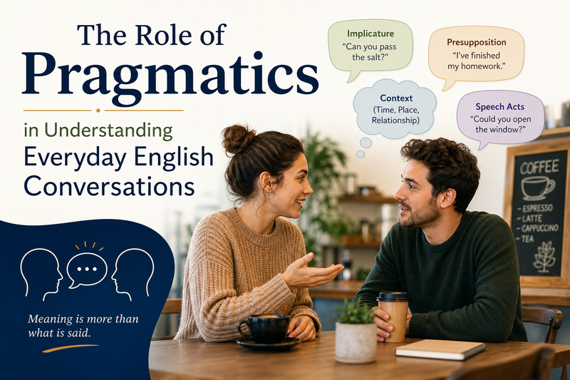 The Role of Pragmatics in Understanding Everyday English Conversations