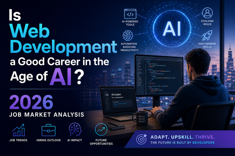 Is Web Development a Good Career in the Age of AI? 2026 Job Market Analysis